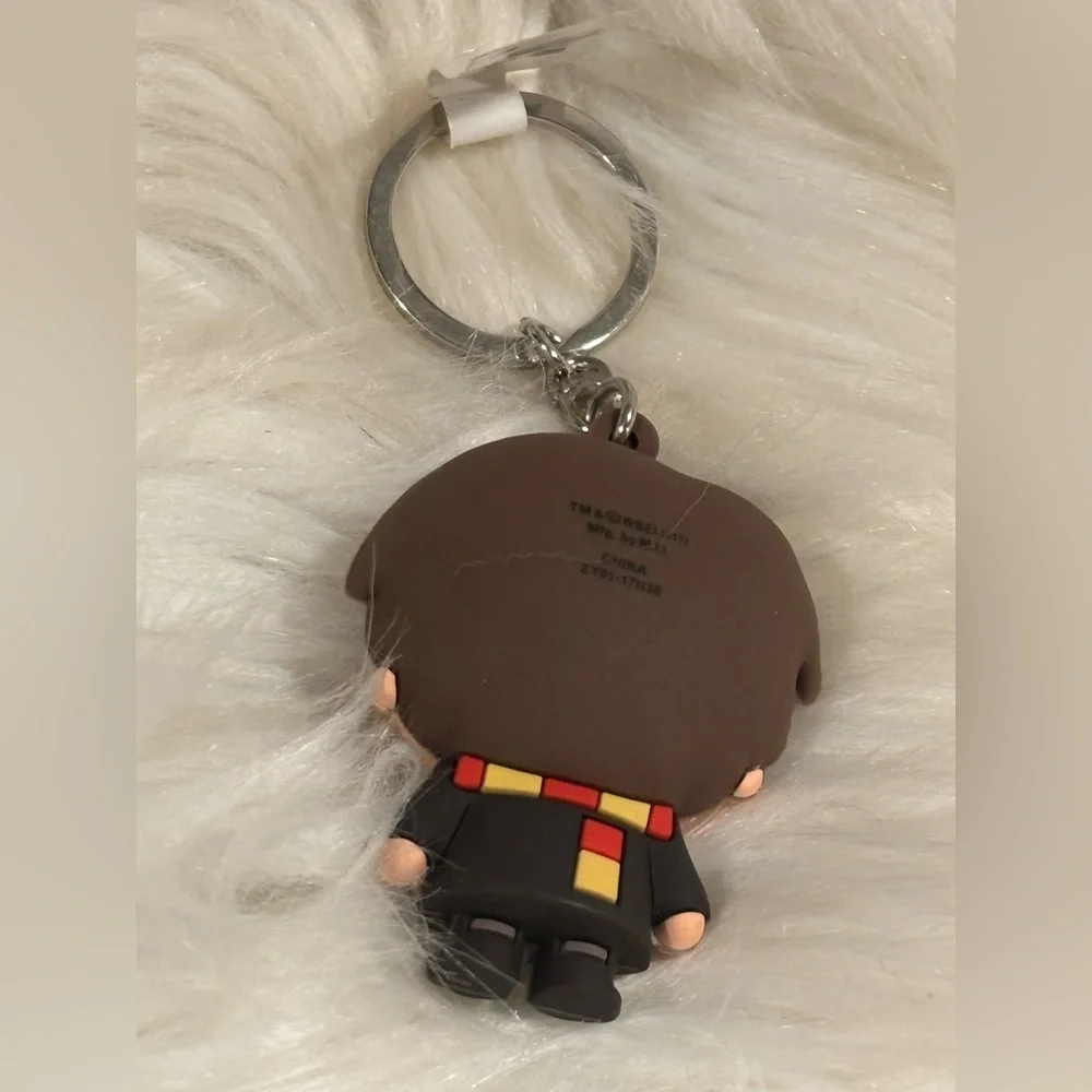Harry Potter Soft Touch Plastic Keychain